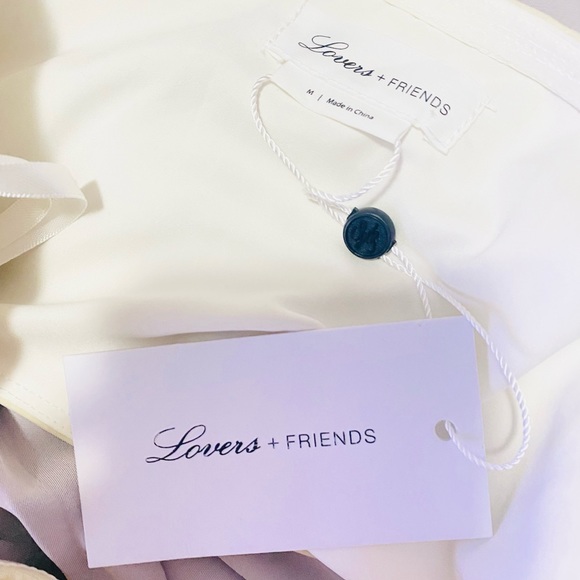 Lovers + Friends Sway Away Ruffled Ivory Crop Top - Picture 6 of 6